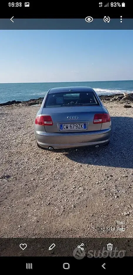 Usata Audi A8 326 CV (239 kW) 2005 Grigio Berlina