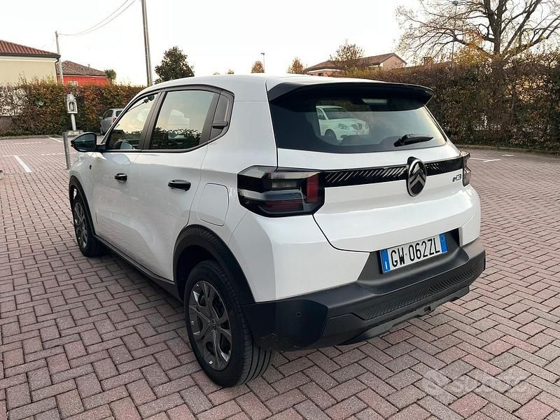 Usata Citroën e-C3 52 kW (72 CV) 2025 Bianco Utilitaria
