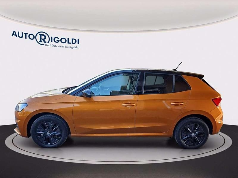 Nuova Skoda Fabia Selection 116 CV (85 kW) 2025 Arancione sunset metallizzato Berlina