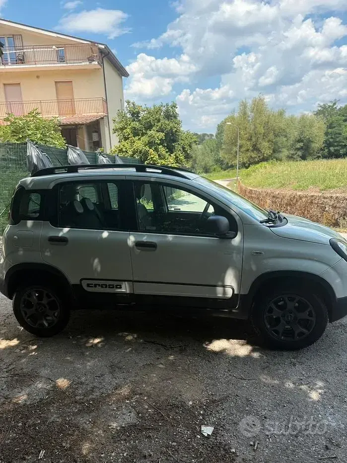 Usata Fiat Panda Cross Cross 95 CV (69 kW) 2017 Bianco Utilitaria