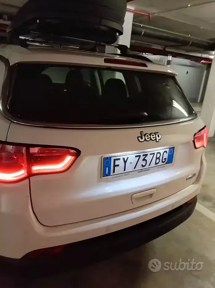 Usata Jeep Compass Longitude 140 CV (102 kW) 2019 Bianco SUV