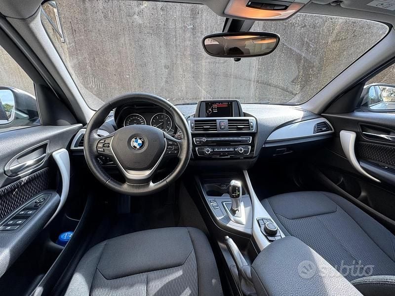 Usata BMW 120 Advantage 190 CV (139 kW) 2017 Bianco Utilitaria