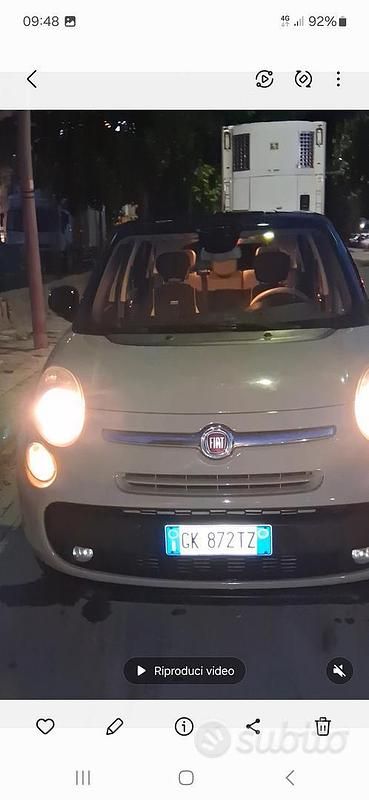 Usata Fiat 500L 2014 Marrone Monovolume