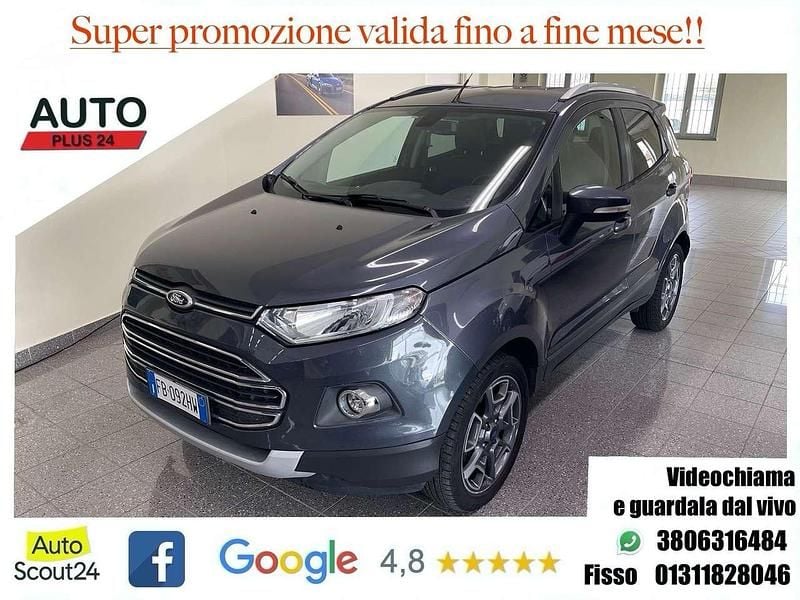 Grigio Usata 2015 Ford Ecosport Titanium SUV | 7900 € (Ottimo prezzo) - Immagine 1/4