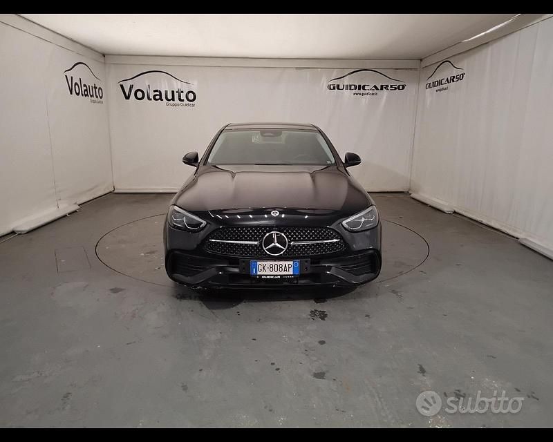 Usata Mercedes C220 Premium 200 CV (147 kW) 2022 Nero Berlina