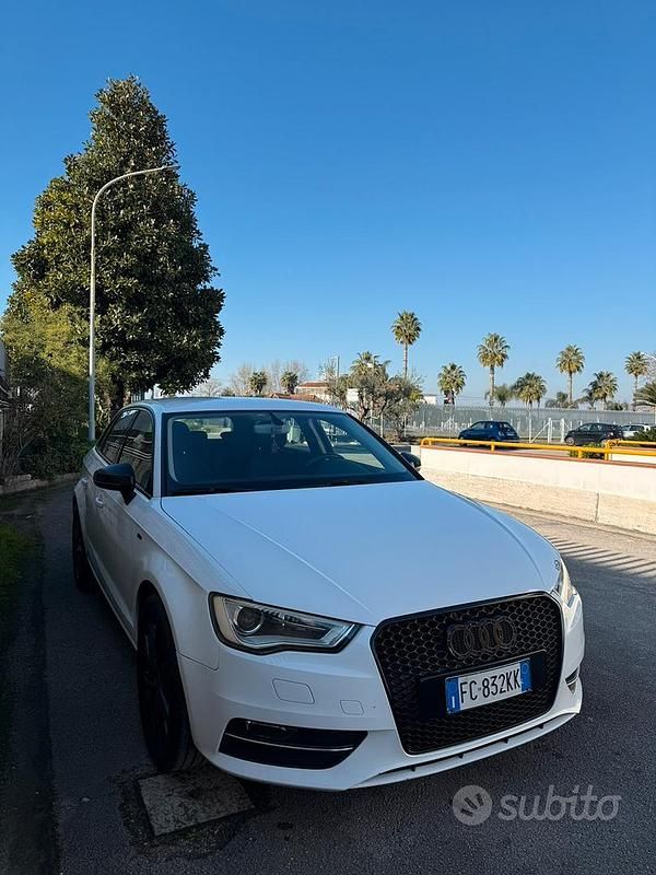 Usata Audi A3 110 CV (80 kW) 2016 Bianco Station wagon