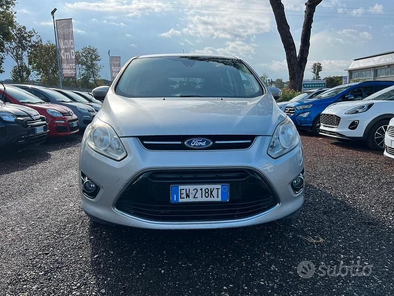 Usata Ford C-MAX Titanium 116 CV (85 kW) 2014 Argento Monovolume