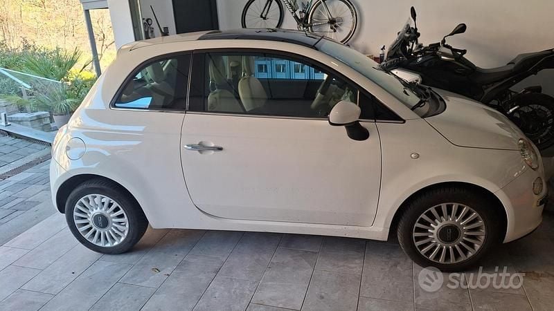 Usata Fiat 500 Lounge 69 CV (50 kW) 2012 Bianco Berlina