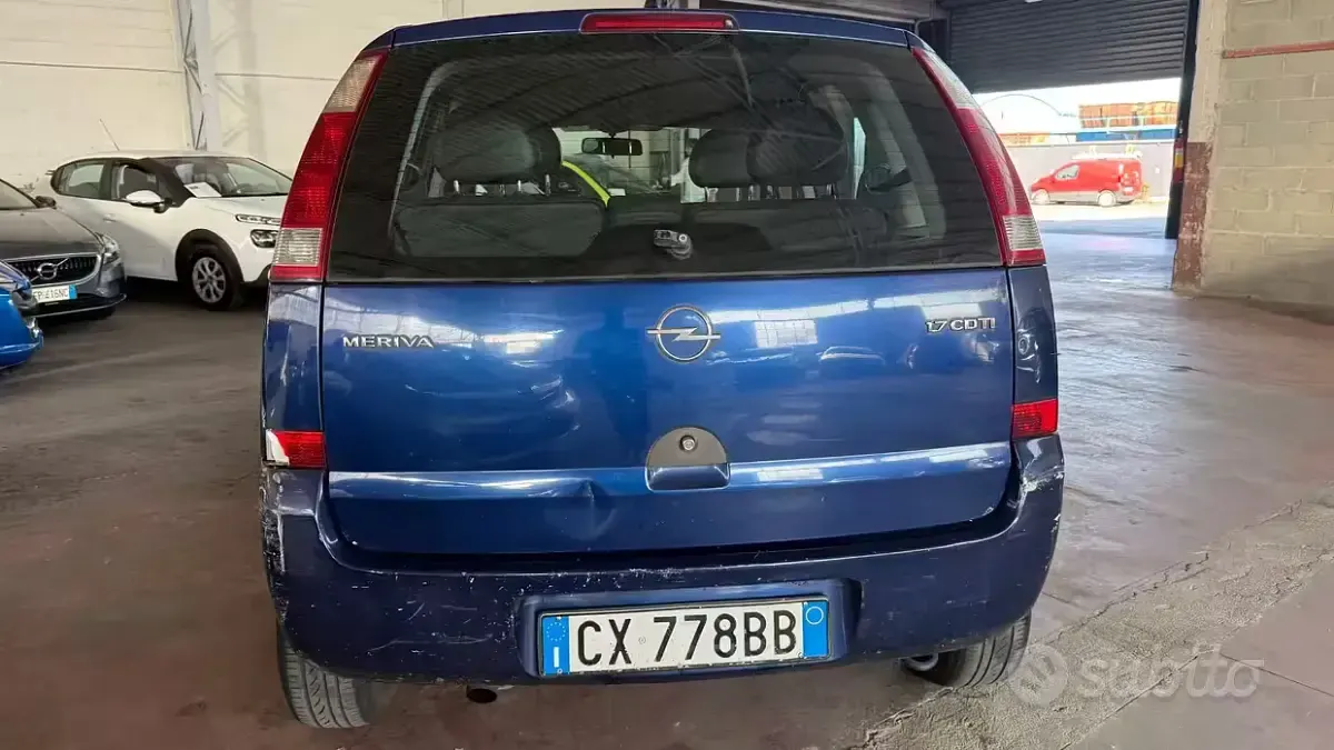Usata Opel Meriva Cosmo 101 CV (74 kW) 2005 Marrone Monovolume