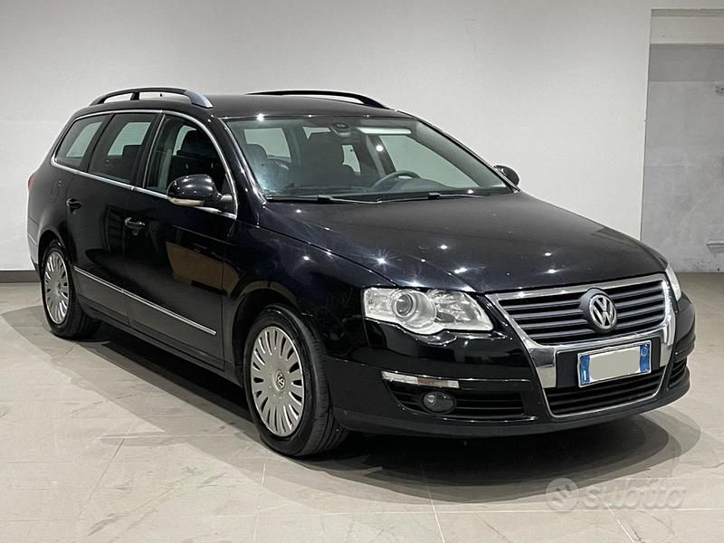 Nero Usata 2008 VW Passat Highline Station wagon | 1499 € (Super prezzo) - Immagine 1/4