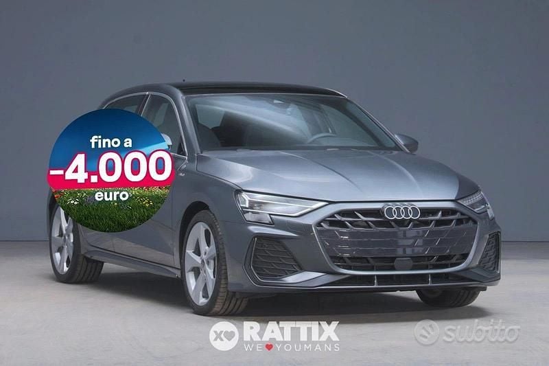 Usata Audi A3 S-Line 149 CV (109 kW) 2025 Grigio Berlina
