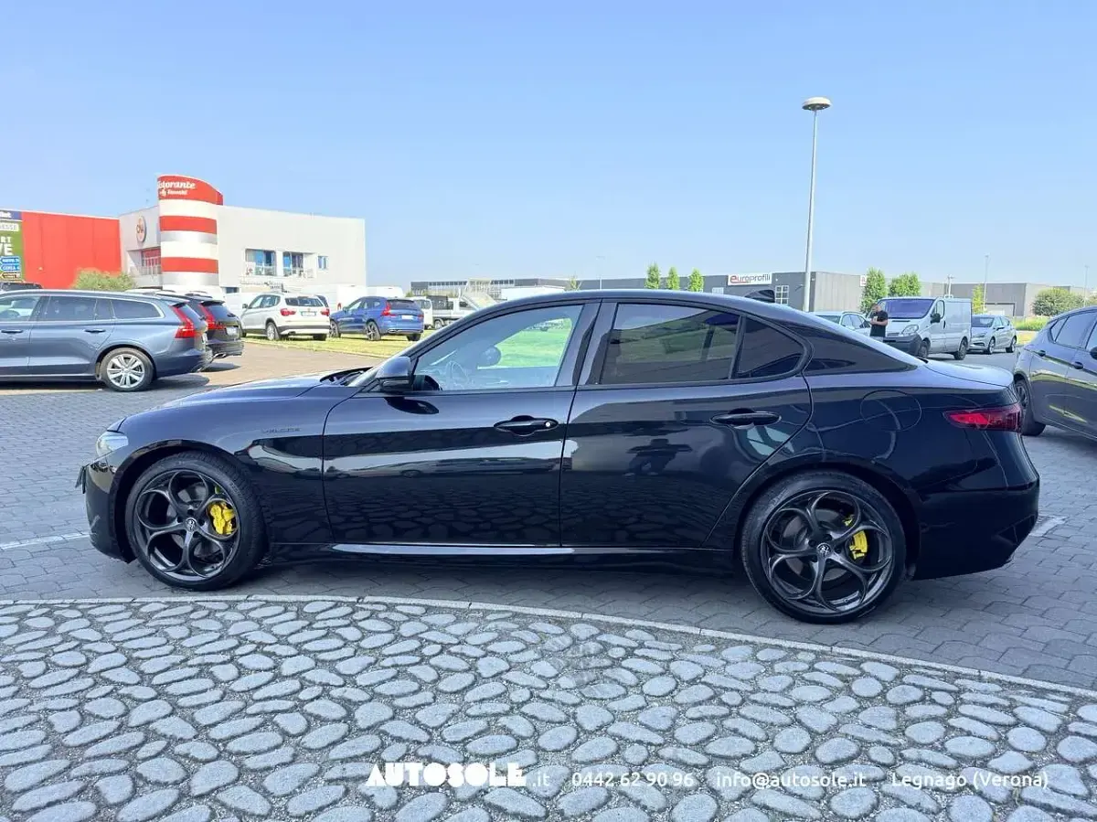 Usata Alfa Romeo Giulia Veloce 280 CV (205 kW) 2021 Nero Berlina