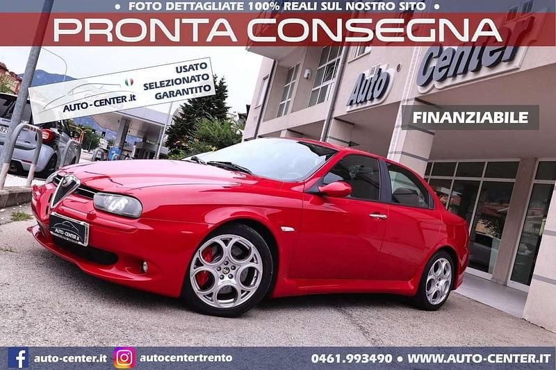 Usata Alfa Romeo 156 GTA 250 CV (183 kW) 2005 Rosso Berlina