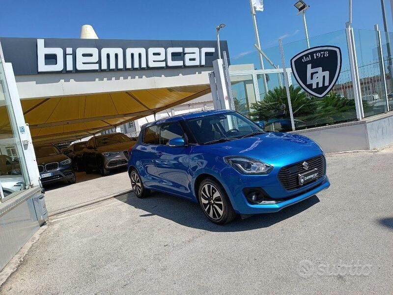 Usata Suzuki Swift 112 CV (82 kW) 2017 Blu metallizzato Utilitaria