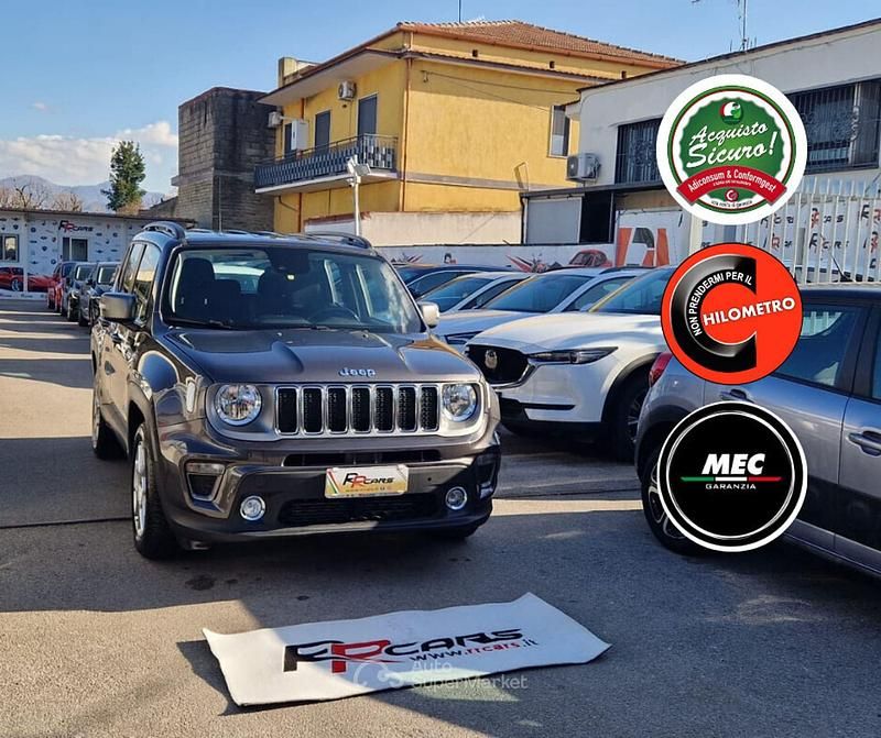 Usata Jeep Renegade Limited 131 CV (96 kW) 2021 Grigio SUV