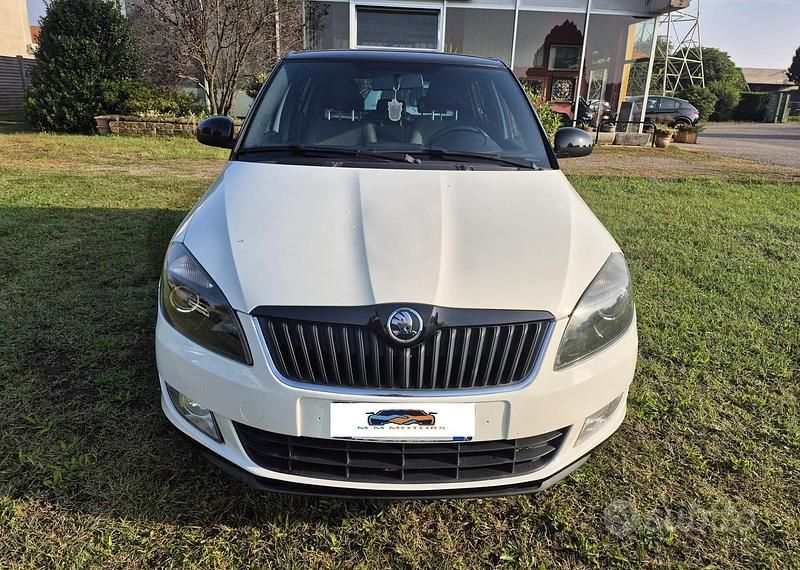 Usata Skoda Fabia Monte Carlo 70 CV (51 kW) 2013 Bianco Utilitaria