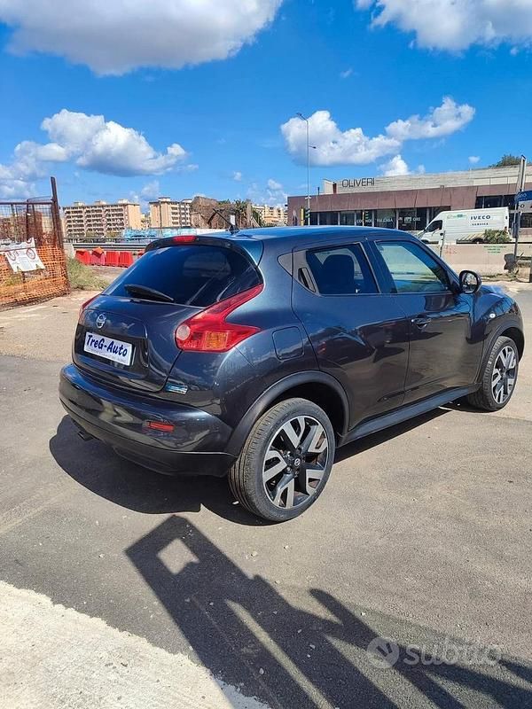 Usata Nissan Juke Tekna 110 CV (80 kW) 2014 Blu SUV