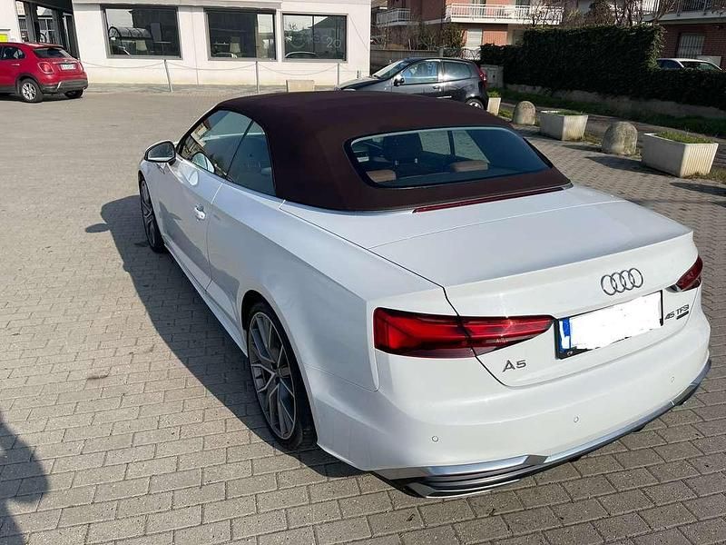 Usata Audi A5 Cabriolet S-Line 265 CV (194 kW) 2020 Bianco Cabrio
