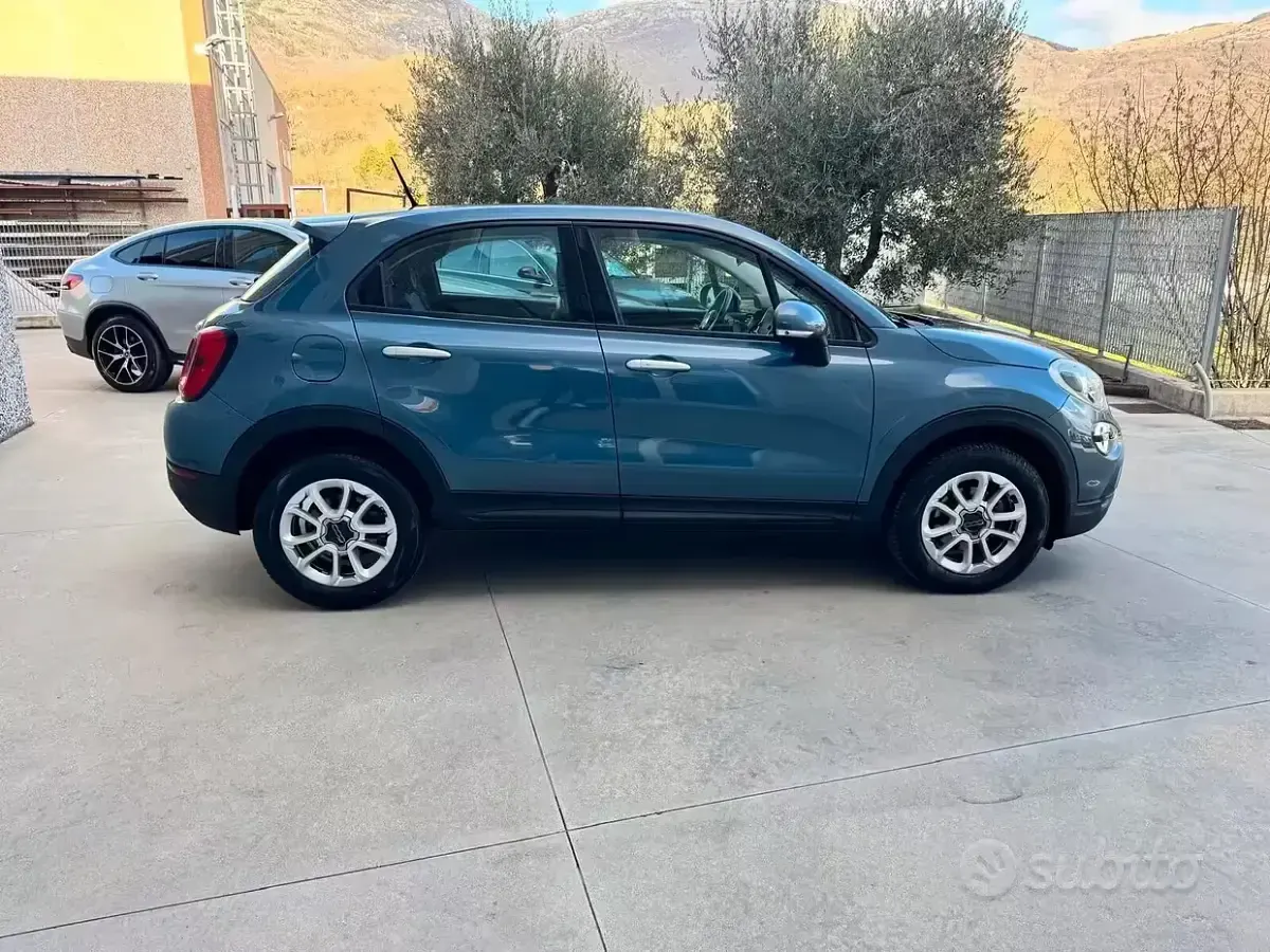 Usata Fiat 500X Cross 120 CV (88 kW) 2018 Blu SUV