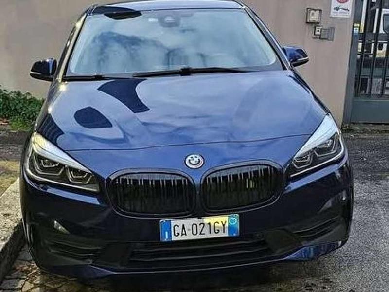 Usata BMW 216 Active Tourer Sport Line 109 CV (80 kW) 2020 Blu/azzurro Monovolume