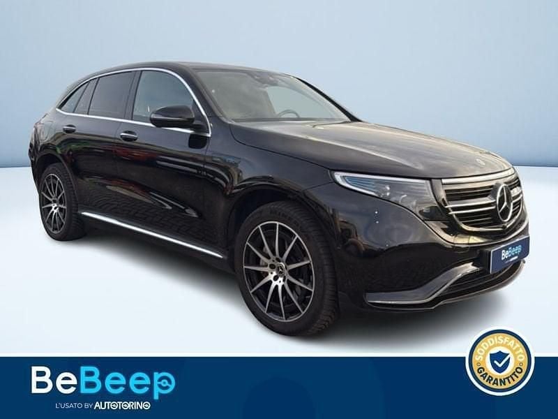 Usata Mercedes EQC400 Premium Plus 300 kW (408 CV) 2021 Nero metallizzato SUV