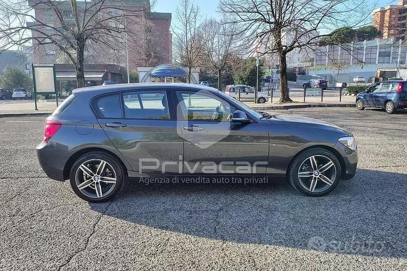 Usata BMW 116 Efficient Dynamics 116 CV (85 kW) 2015 Grigio Utilitaria