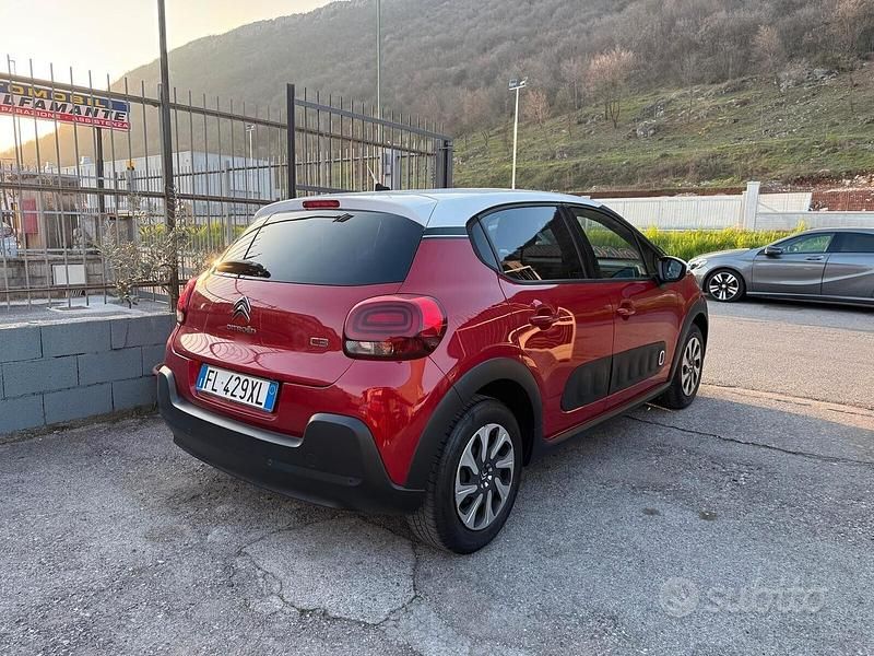 Usata Citroën C3 Shine 82 CV (60 kW) 2017 Rosso Berlina