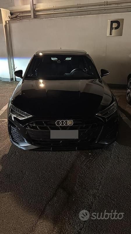 Usata Audi A3 S-Line 150 CV (110 kW) 2025 Nero Berlina
