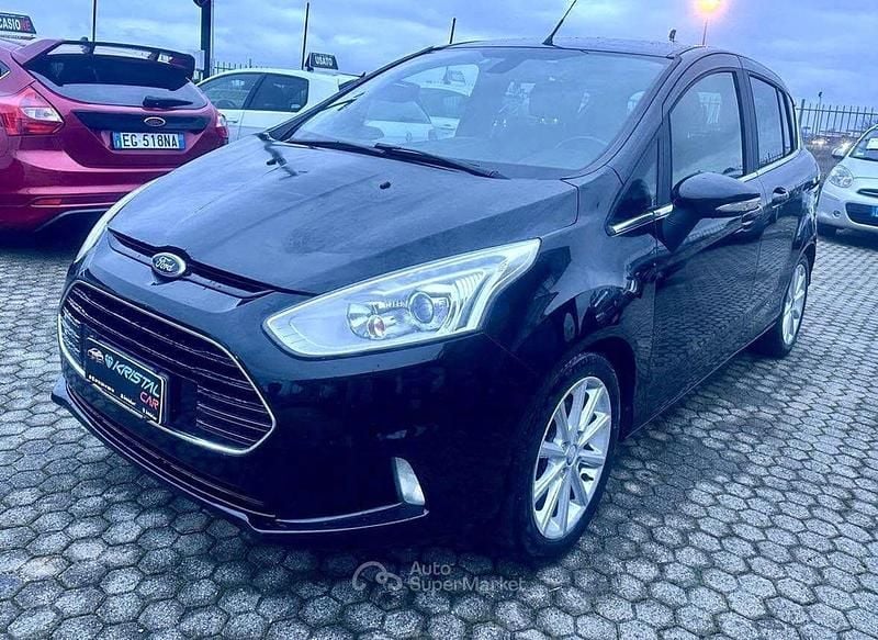 Begagnad Ford B-MAX Titanium 90 HK (66 kW) 2015 Svart Minibuss
