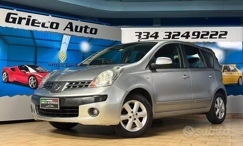 Usata Nissan Note 110 CV (80 kW) 2007 Grigio Utilitaria