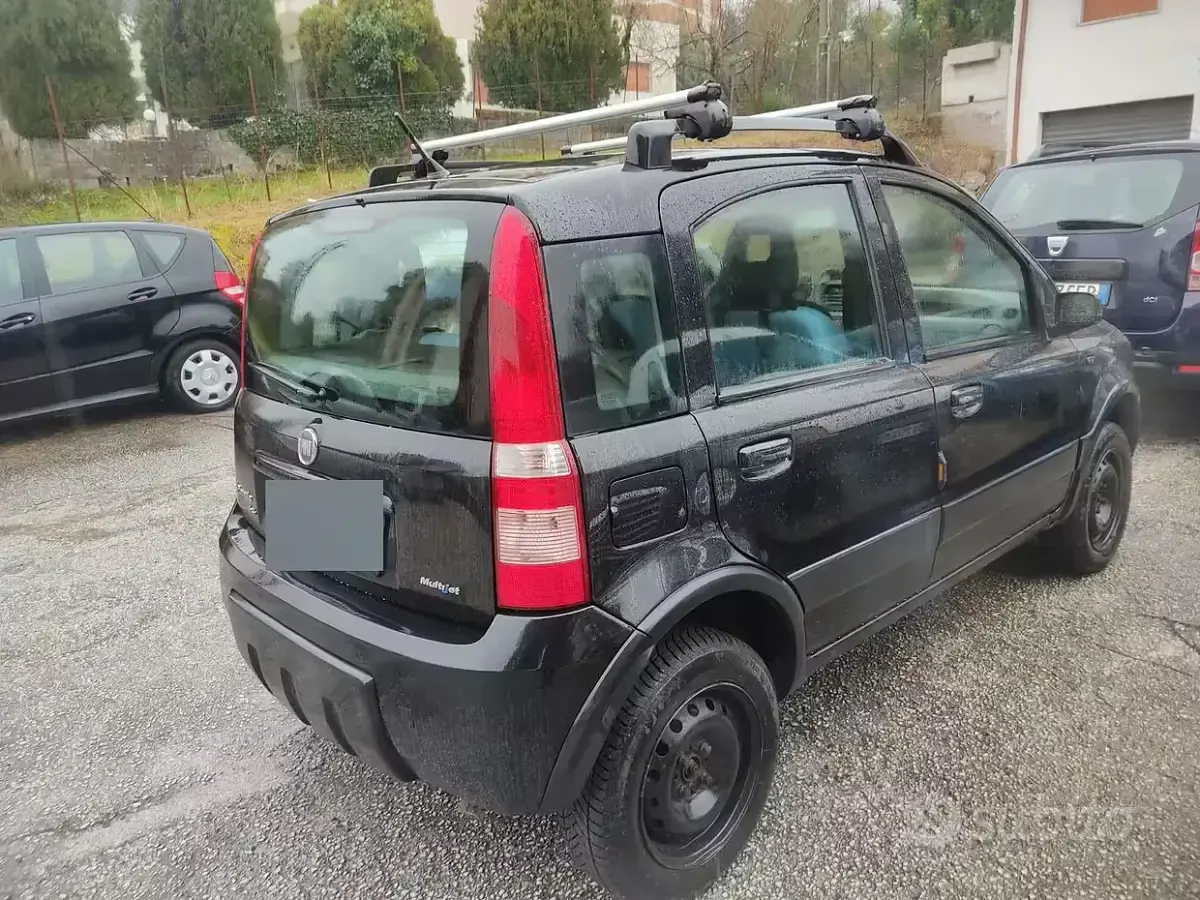 Usata Fiat Panda 4x4 Climbing 69 CV (50 kW) 2009 Nero Utilitaria
