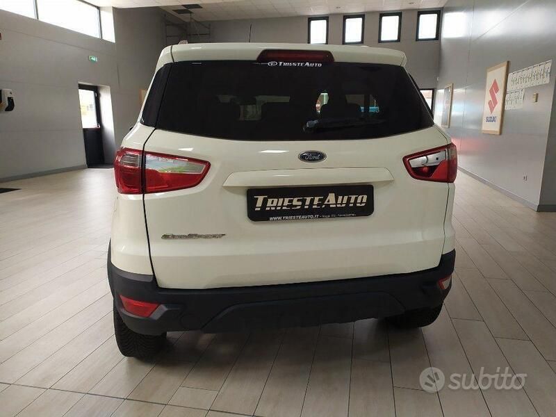 Usata Ford Ecosport Titanium 95 CV (69 kW) 2016 Bianco SUV
