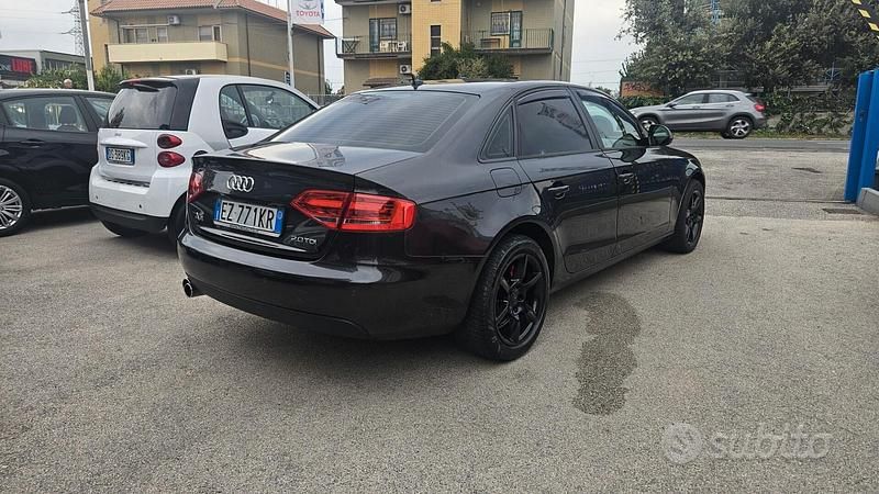 Usata Audi A4 Advanced 120 CV (88 kW) 2009 Nero Berlina