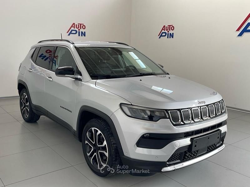 Usata Jeep Compass Limited 131 CV (96 kW) 2021 Argento SUV
