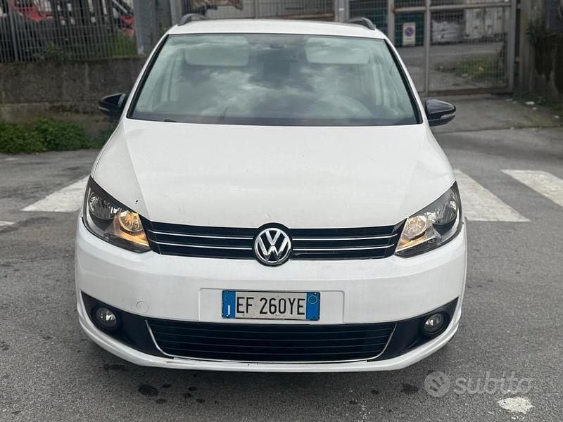 Usata VW Touran 2011 Bianco Monovolume