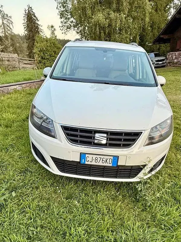 Usata Seat Alhambra Style 150 CV (110 kW) 2018 Bianco Monovolume