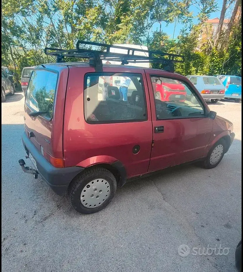 Usata Fiat 500 105 CV (77 kW) 1996 Rosso Berlina