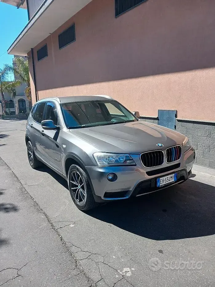 Usata BMW X3 184 CV (135 kW) 2011 Grigio SUV