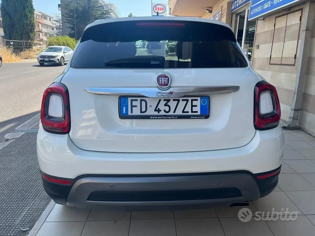 Usata Fiat 500X Cross 120 CV (88 kW) 2015 Bianco SUV