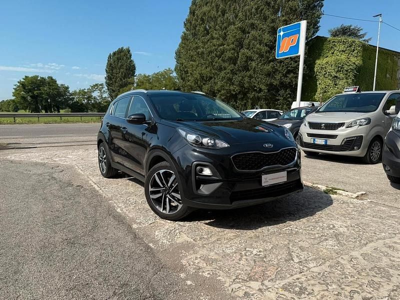 Usata Kia Sportage 136 CV (100 kW) 2021 Nero SUV