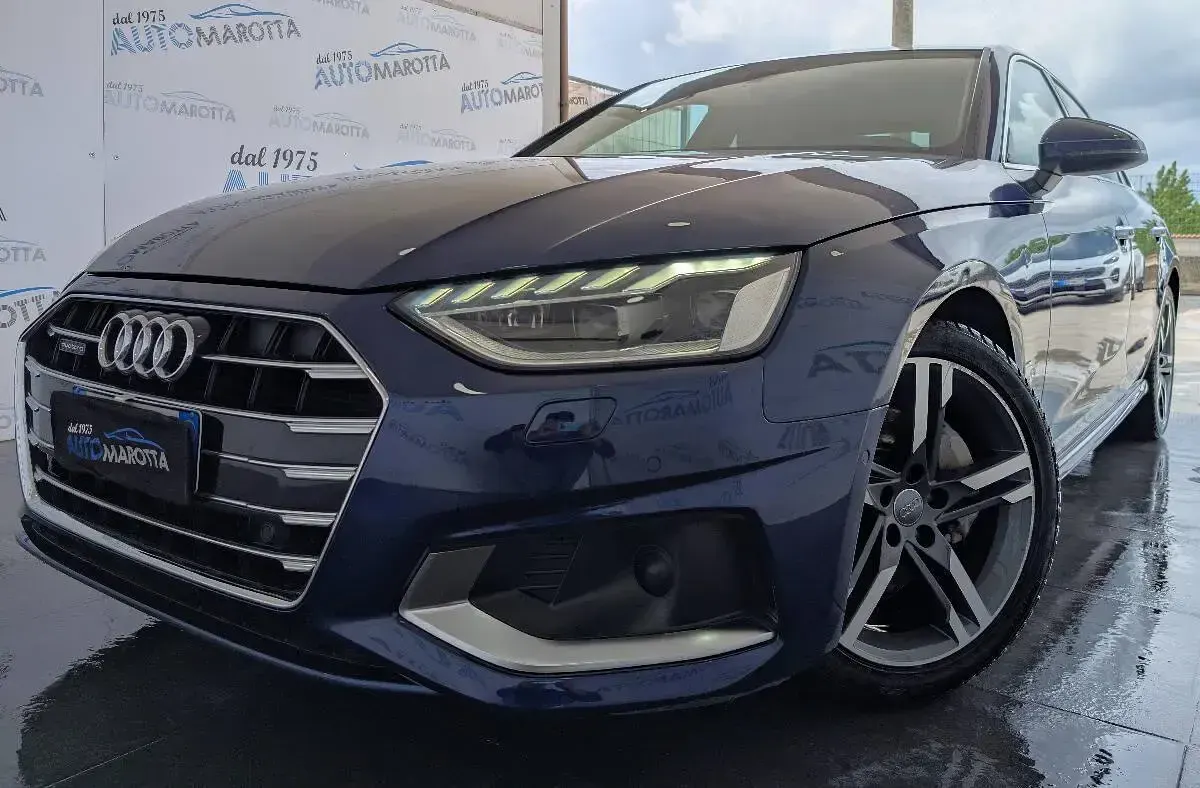 Usata Audi A4 Advanced 204 CV (150 kW) 2020 Blu Berlina