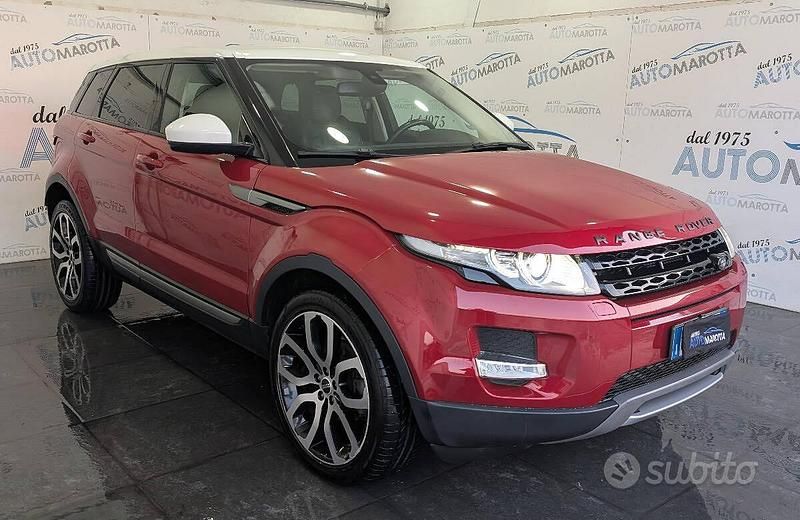 Usata Land Rover Range Rover evoque Dynamic 150 CV (110 kW) 2015 Rosso SUV