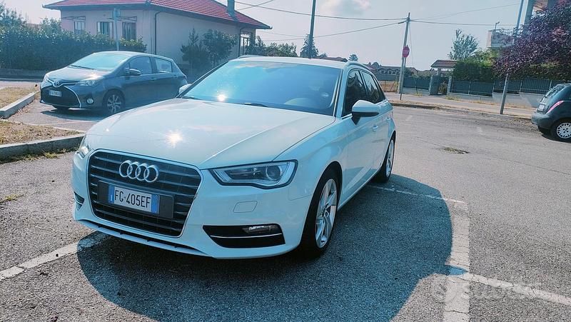 Usata Audi A3 Ambiente 150 CV (110 kW) 2016 Bianco Berlina