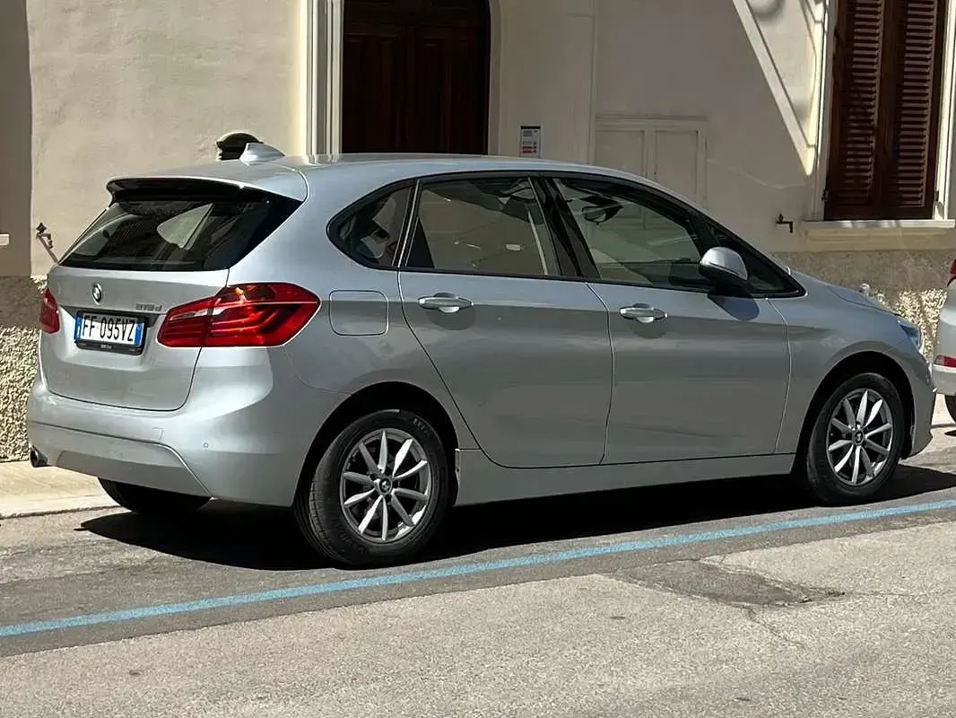 Usata BMW 218 Active Tourer 150 CV (110 kW) 2016 Grigio Monovolume