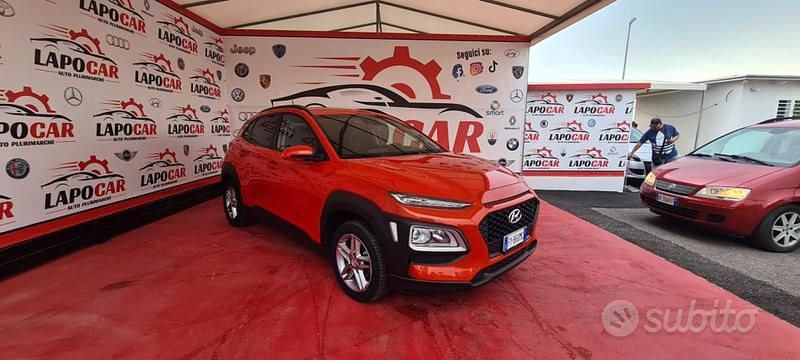 Usata Hyundai Kona 116 CV (85 kW) 2019 Arancione SUV