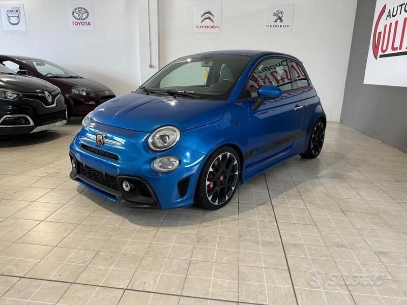 Usata Abarth 500 135 CV (99 kW) 2008 Blu Utilitaria