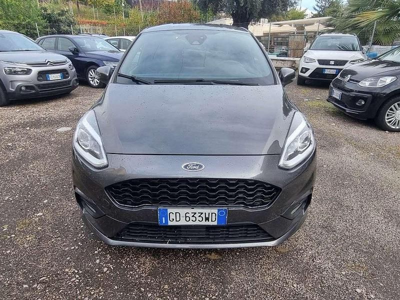 Usata Ford Fiesta ST-Line 125 CV (91 kW) 2021 Grigio scuro Berlina