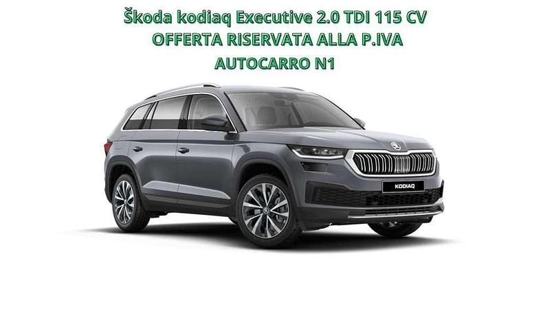 Nuova Skoda Kodiaq Executive 150 CV (110 kW) 2025 Grigio SUV