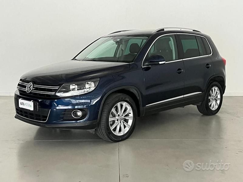 Usata VW Tiguan Sportline 140 CV (102 kW) 2012 Blu SUV