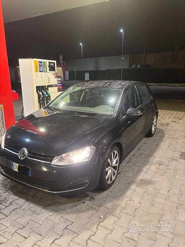 Usata VW Golf VII 125 CV (91 kW) 2013 Nero Berlina